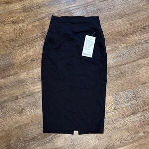 Lululemon Athletica Black Pencil Skirt